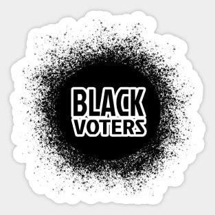 Black Voters, Vote 2020, Black Votes Matter, Election 2020 Sticker